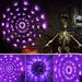 SSBSM Halloween Lights Glowing Horrible Easy to Hang Eerie Reusable Decorate Ambient Light with Remote Control Halloween Spider Web Lamp for Halloween Party