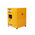 Flammable Safety Cabinet Galvanized Steel Storage Cabinet 17 x 17 x 18 ï¼ŒYellow