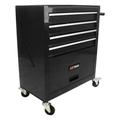 Metal Tool Chest With 4 Drawers Tool Cabinet with 233 Pcs Tool Sets Rolling Tool Cart On Wheels Heavy-Duty Metal Tool Box Storage Cabinets Rolling Tool Chest For Mechanic Garage