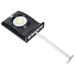 LED Outdoor Solar Motion Sensor Light COB Waterproof Exterior Security Light with Mounting Pole