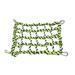 NUOLUX Small Animal Grid Hammock Parrot Bird Rat and Ferret Swing Thick Chew Rope Hammock Hanging Cage Cotton Rope Nets Toys