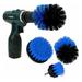 Drill Attachment Power Scrubber â€“ Turbo Scrub Kit of 3 Scrubbing Brushes â€“ All Purpose Shower Door Bathtub Toilet Tile Grout Rim Floor Carpet Bathroom and Kitchen Surfaces Cleaner 2