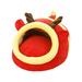 YUHAOTIN Winter Pet Nest Small Pet Warm Supplies Cute Cartoon Animal Modeling Honeybug Flying Dutch Pig Hamster Nest Rabbit Nest Dog Bed Large Size Dog Pet Bed Flat Dog Bed