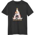 Christmas Cat Tree T-Shirt Gift for Christmas Cat Tree T-Shirt Funny Christmas Cat Tree T-Shirt Black