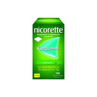 Nicorette - 4 mg freshmint Kaugummi Kaugummi & Lutschtabletten