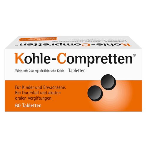 Klinge Pharma - KOHLE Compretten Tabletten Durchfall