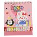 Cartoon Desk Calendar Office Decor Pocket Calendar Cartoon Calendar to Do List Planner Tabletop Calendar Office Child