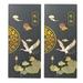 2pcs in 1 Set Creative Chinese Style Bronzing Set Note Paper Student Sticky Notepads Note Pads Memo Pad (Black)