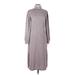 Walter Baker Casual Dress - Sweater Dress: Purple Marled Dresses - Women's Size Medium