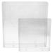 2 Pcs Card Holder Acrylic Brochure Holder Eidi Envelope Wall Mounted Flyer Holder Transparent Document Holder