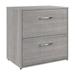 Pemberly Row 2 Drawer Lateral File Cabinet in Platinum Gray - Engineered Wood