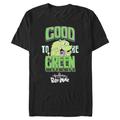 Men's Mad Engine Black The Grim Adventures of Billy and Mandy Good to the Green St. Paddy's Day Graphic T-Shirt