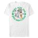 Men's Mad Engine White Tom and Jerry Weathered Here for the Shenanigans St. Paddy's Day Graphic T-Shirt