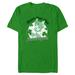 Men's Mad Engine Kelly Green Tom and Jerry Here for the Shenanigans St. Paddy's Day Graphic T-Shirt