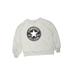 Converse Sweatshirt: Silver Marled Tops - Kids Girl's Size 12