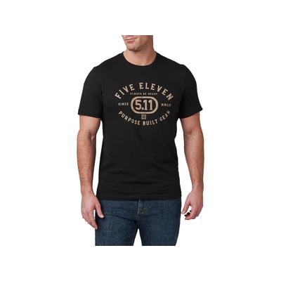 5.11 Men's Purpose Crest V2 T-Shirt, Black SKU - 3...