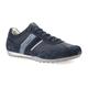 Sneaker GEOX "U WELLS C" Gr. 44, blau (navy) Herren Schuhe Stoffschuhe