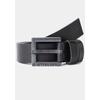 Ledergürtel G-STAR "New Duko Belt", Damen, Gr. 95, schwarz (dk schwarz), Büffelleder, casual, Gürtel