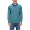 Stehkragenpullover S.OLIVER Gr. XL, blau (petrol) Herren Pullover Rollkragenpullover