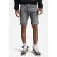 Shorts G-STAR RAW "3301 Slim 1/2" Gr. 32, N-Gr, grau (faded grey neblina) Herren Hosen Shorts
