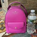 Kate Spade Bags | Kate Spade Shuyler Mini Backpack Bag Baja Rose Pink Saffiano Leather | Color: Pink | Size: Os