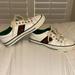 Gucci Shoes | Gucci Tennis 1977 Sneakers - Size 7.5 Ladies. With Tiny Gg Design. | Color: Green | Size: 7.5