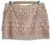 American Eagle Outfitters Skirts | Ae Tiered Floral Lace Mini Skirt Blush Pink Sz 8 | Color: Pink | Size: 8