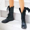 Burberry Shoes | Burberry Rare Prorsum Leather Combat Boots Shearling 36/6 | Color: Black | Size: 6