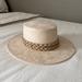 Anthropologie Accessories | Anthropologie Rancher Style Hat | Color: Cream | Size: Os