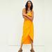 Free People Dresses | Free People At Dusk Midi Dress Poppy Field Sleeveless With Straps Sundress | Color: Orange/Yellow | Size: S