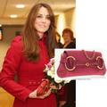 Gucci Bags | Gucci Gg Horsebit Pink Canvas Red Leather Shoulder Flap Bag Aso Kate Middleton | Color: Pink/Red | Size: Os