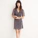Madewell Dresses | Madewell Silk Floral Button Front Swing Dress | Color: Blue/Pink | Size: 2