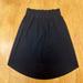 Athleta Skirts | Black Athleta High Low Skirt | Color: Black | Size: M
