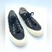 Converse Shoes | Converse Chuck Taylor Leather Black Athletic Shoes Black Woman Size 8 | Color: Black/White | Size: 8