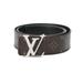 Louis Vuitton Accessories | Louis Vuitton Monogram Santulle Initial Size 85 Brown M9821 Men's Macassar Belt | Color: Brown | Size: Os