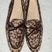 J. Crew Shoes | J. Crew Size 9.5 Collection Leather Calf Hair Leopard Print Loafer Flats Brown | Color: Black/Brown | Size: 9.5