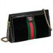 Gucci Bags | Gucci Shoulder Bag Black Velor/Leather | Color: Black/Brown | Size: Os