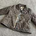 Burberry Jackets & Coats | Burberry Sz 10y Jacket In Olive Color Euc | Color: Green | Size: 10g