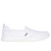 Skechers Women's BOBS D'Vine - That Moment Slip-On Shoes | Size 9.0 | Off White | Textile | Vegan | Machine Washable