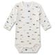 Sanetta - Baby Boys Modern Classic Body L/S - Alltagsunterwäsche Gr 104;68;74;80;86;92;98 grau;weiß