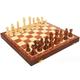 Chess Board Set Chess Set Chess Game Set Chess Board Chess Solid Wood Set Wooden Folding Board Chess Educational Games Family Activities Chess Set Chess Board Game Chess Game ( Color : A , Size : 39*3