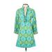 Sheridan French Casual Dress: Teal Dresses - Women's Size 0