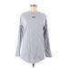 Under Armour Active T-Shirt: Gray Activewear - Women's Size Small