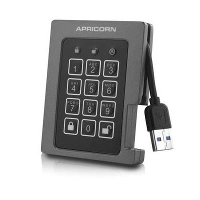 Apricorn Used Aegis 2TB Padlock USB 3.0 Solid State Drive ASSD-3PL256-2TBF