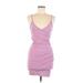 Forever 21 Casual Dress - Bodycon: Purple Dresses - Women's Size Medium
