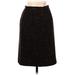 Jones New York Wool Skirt: Black Bottoms - Women's Size 6