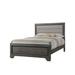 Loon Peak® Aleyska Low Profile Bed Upholstered/Linen in Brown | 54 H x 76 W x 80 D in | Wayfair 6FB0539737B143619E111D2AF700ED64