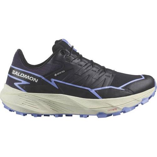 SALOMON Damen Trailrunningschuhe SHOES THUNDERCROSS GTX W Black/Night/Hyd, Größe 41 ⅓ in Silber