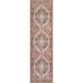 Orange 84 x 24 x 0.3 in Area Rug - Well Woven Kings Court Zazzu Multi Traditional Medallion Oriental Durable Non-Skid Area Rug Nylon | Wayfair