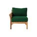 Red Barrel Studio® Kendrica Teak Patio Chair w/ Cushions Wood in Brown | 29.75 H x 30 W x 32.25 D in | Wayfair 31D6A319E2AB4F278E10022B0BDBB05E